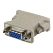 StarTech.com VGA auf DVI Monitor Adapter - St/Bu - Grau - VGA HD15 zu DVI-I Kupplung - VGA-Adapter - Produktbild Additional View 2 S