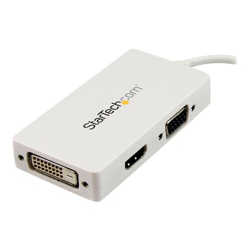 StarTech.com Mini DisplayPort auf HDMI / DVI / VGA Adapter Produktbild Additional View 1 L