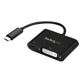 StarTech.com USB-C auf DVI Adapter mit USB Stromversorgung -USB Typ C Adapter Produktbild