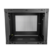StarTech.com RK9WALM Serverschrank (9HE, zur Wandmontage, mit Scharnier, 38cm tief, Netzwerkschrank) Produktbild Additional View 4 S