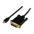 StarTech.com Mini DisplayPort auf DVI Kabel 1,8m - Stecker/Stecker - mDP zu DVI Adapter/ Koverter - Produktbild Additional View 1 S