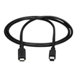 StarTech.com 1m / 3.3ft USB-C to Mini DisplayPort Cable - 4K 60Hz - Black - USB 3.1 Type C to mDP Ad Produktbild Additional View 2 S