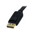 StarTech.com 1,8m 4-in-1 USB DisplayPort KVM-Switch Kabel mit Audio und Mikrofon - Video- / USB- / A Produktbild Additional View 2 S