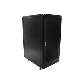StarTech.com 25U Network Rack Cabinet on Wheels - 36in Deep - Portable 19in 4 Post Network Rack Encl Produktbild