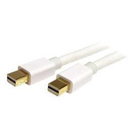 StarTech.com 3m Mini DisplayPort Kabel -mDP Kabel - Stecker/Stecker - Weiß - DisplayPort-Kabel - Min Produktbild