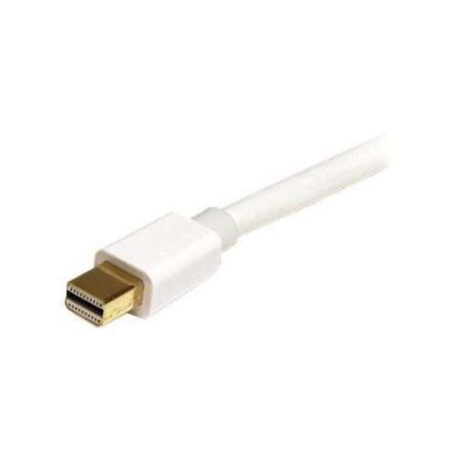 StarTech.com 3m Mini DisplayPort Kabel -mDP Kabel - Stecker/Stecker - Weiß - DisplayPort-Kabel - Min Produktbild Additional View 1 L