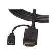 StarTech.com 90cm aktives HDMI auf VGA Konverter Kabel -  HDMI zu VGA Adapter 0,9m - Schwarz - 1920x Produktbild Additional View 2 S