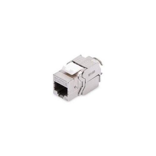 DIGITUS CAT 6A Keystone Modul, geschirmt, werkzeugfreier Montageanschluss Produktbild Additional View 2 L