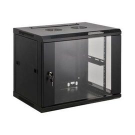 Intellinet Network Cabinet, Wall Mount (Standard), 6U, Usable Depth 500mm/Width 540mm, Black, Assemb Produktbild
