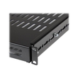 StarTech.com 19 Schwerlast Fachboden tiefenverstellbar für Serverschrank mit Lüftungsschlitzen - bis Produktbild Additional View 1 S