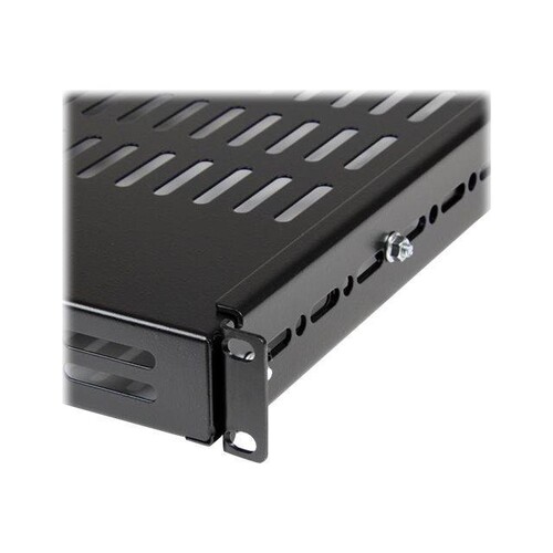 StarTech.com 19 Schwerlast Fachboden tiefenverstellbar für Serverschrank mit Lüftungsschlitzen - bis Produktbild Additional View 1 L
