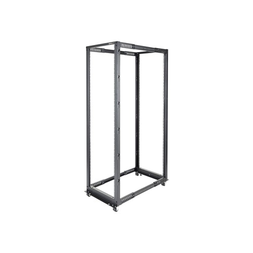 StarTech.com Open Frame Rack 42HE - 4 Pfosten Serverschrank - 58 cm - 104 cm tiefenverstellbar mit R Produktbild