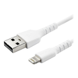 StarTech.com 1m USB-A auf Lightning-Kabel - Hochbelastbare, robuste Aramidfaser - USB Typ-A auf Ligh Produktbild