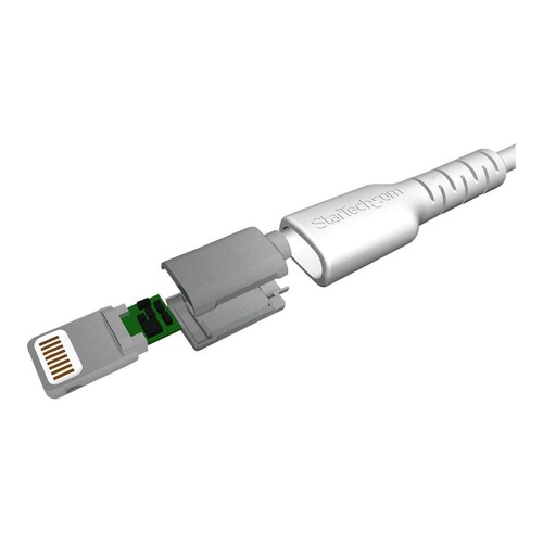 StarTech.com 1m USB-A auf Lightning-Kabel - Hochbelastbare, robuste Aramidfaser - USB Typ-A auf Ligh Produktbild Additional View 2 L