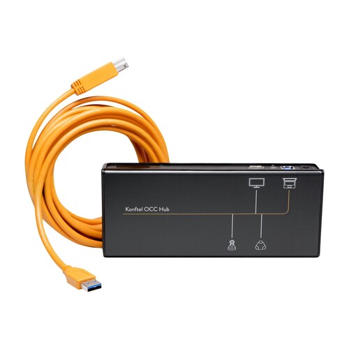 Konftel One Cable Connection Hub - Videokonferenzkomponente Produktbild Additional View 1 L