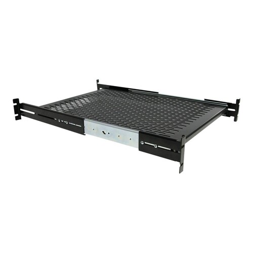 StarTech.com 2HE ausziehbarer Rack-Fachboden belüftet - 22.7kg - 19 Serverschrank Rack-Shelf - Schwa Produktbild
