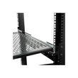 StarTech.com 2HE ausziehbarer Rack-Fachboden belüftet - 22.7kg - 19 Serverschrank Rack-Shelf - Schwa Produktbild Additional View 1 S