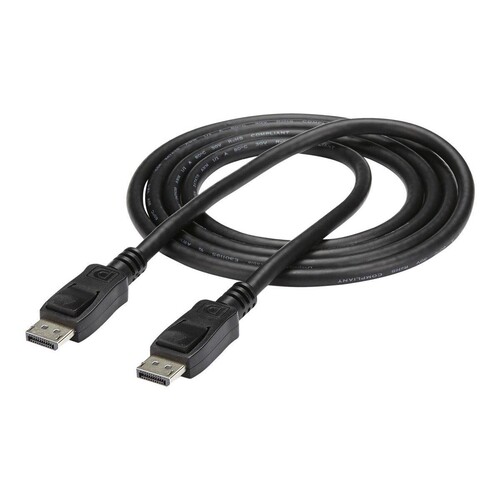 StarTech.com 5m DisplayPort Kabel mit Verriegelung 2m (Stecker/Stecker) Produktbild Additional View 2 L