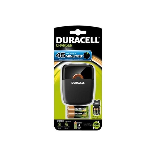 Duracell CEF27 - 0,75 Stunden Batterieladegerät - (für 4xAA/AAA) Produktbild Additional View 1 L