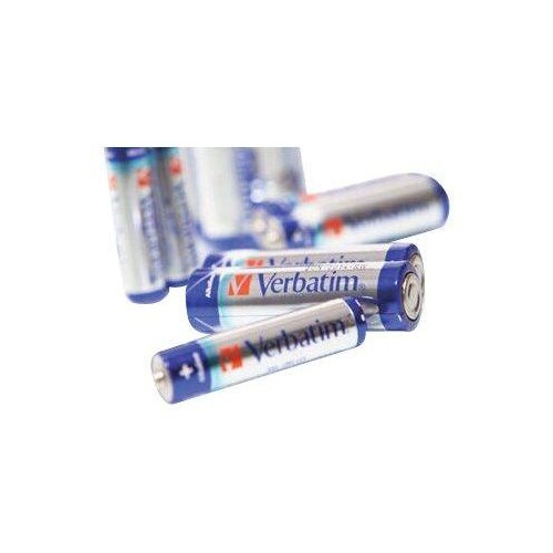 Verbatim Batterie 4 x AA-Typ - Alkalisch Produktbild Additional View 1 L