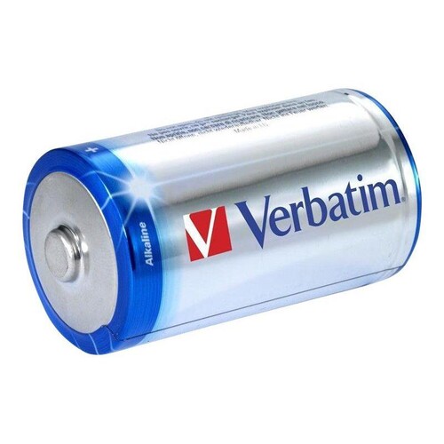 Verbatim Batterie 2 x D - Alkalisch Produktbild Additional View 1 L
