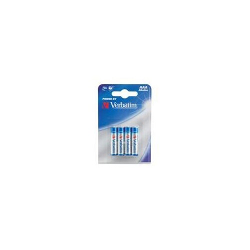 Verbatim Batterie 4 x AAA - Alkalisch Produktbild Additional View 2 L