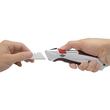 Schneidemesser Safety Cutter Alu 24mm incl. 1 Ersatzklinge im Aluminium-Gehäuse Wedo 78825 Produktbild Additional View 1 S