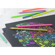 Farbstift mit Noppen COLOUR GRIP dreikant neon grün Faber Castell 112410 Produktbild Additional View 1 S