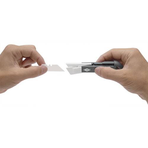 Schneidemesser Safety Cutter Compact 19mm grau/weiß Wedo 79810 Produktbild Additional View 3 L