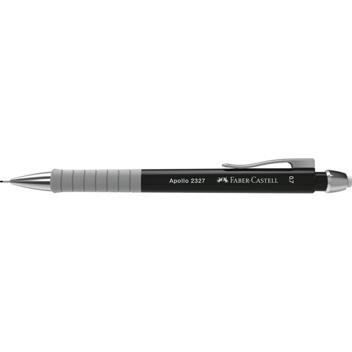 Druckbleistift Apollo 0,7mm schwarz Faber Castell 232704 Produktbild Front View L