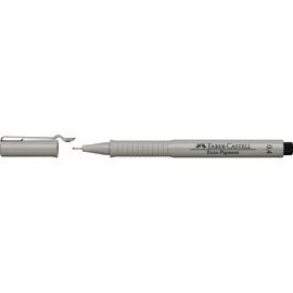 Fineliner Ecco Pigment 0,4mm schwarz Faber Castell 166499 Produktbild