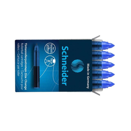 Rollerpatrone One Change blau Schneider 185403 (PACK=5 STÜCK) Produktbild