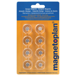 Haftmagnete Design ø 20mm 1600g Haftkraft Acryl transparent Magnetoplan 1680020 (PACK=10 STÜCK) Produktbild