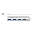 ICY BOX IB-AC6401 - Hub - 4 x SuperSpeed USB 3.0 Produktbild