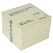 Haftnotizen 75x75mm Recycling Notes gelb Papier BestStandard (PACK=6x 100 BLATT) Produktbild