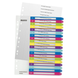 Register WOW bedruckbar A4 245x305mm Zahlen 1-20 mehrfarbig Plastik Leitz 1245-00-00 Produktbild Additional View 1 S