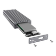 ICY BOX IB-1817M-C31 - Speichergehäuse mit Datenanzeige - M.2 - NVMe - USB 3.1 (Gen 2) Produktbild Additional View 2 S