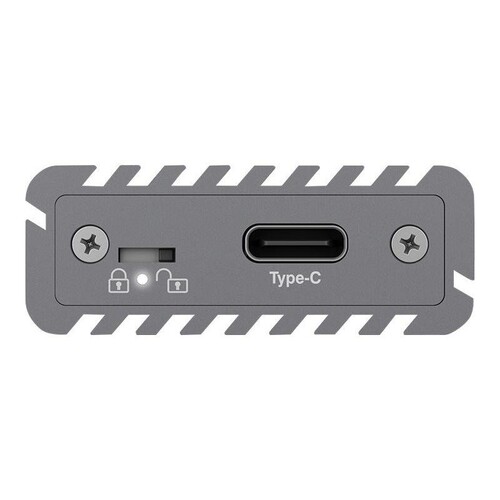 ICY BOX IB-1817M-C31 - Speichergehäuse mit Datenanzeige - M.2 - NVMe - USB 3.1 (Gen 2) Produktbild Additional View 3 L