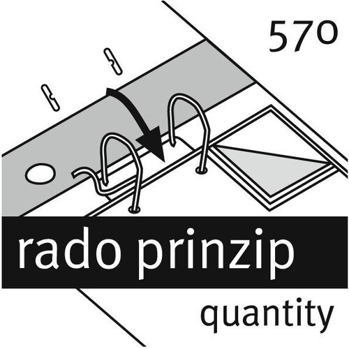 Ordner smart Pro A4 80mm hellgrün PP Elba 100202158 Produktbild Additional View 2 L