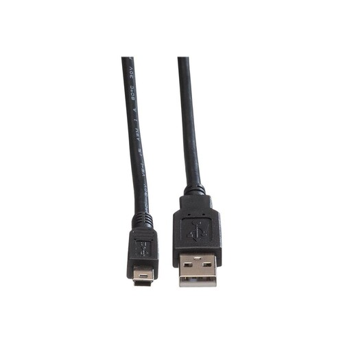 ROLINE USB-Kabel - USB (M) zu Mini-USB, Typ B (M) Produktbild Additional View 3 L