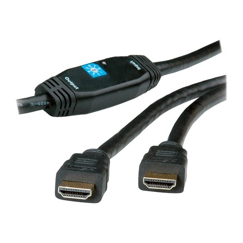ROLINE HDMI-Kabel - HDMI männlich zu HDMI männlich Produktbild Additional View 3 L