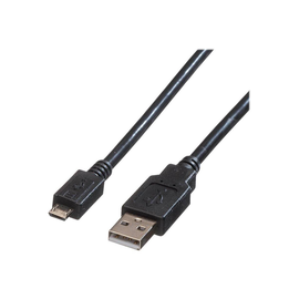 ROLINE USB-Kabel - Micro-USB Typ B (M) zu USB (M) Produktbild