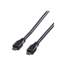 ROLINE USB-Kabel - Micro-USB Type A (M) zu Micro-USB Typ B (M) Produktbild