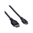 ROLINE HDMI-Kabel mit Ethernet - HDMI männlich zu mini HDMI männlich Produktbild Additional View 3 S