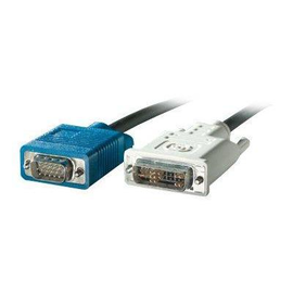 ROLINE VGA-Kabel - HD-15 (VGA) (M) zu DVI-I (M) Produktbild