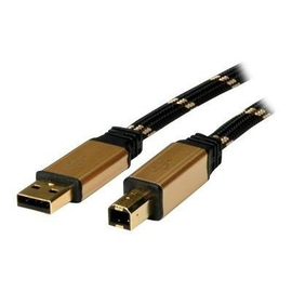 ROLINE Gold - USB-Kabel - USB (M) zu USB Typ B (M) Produktbild
