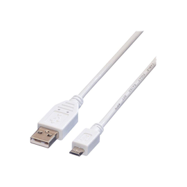 VALUE USB-Kabel - Micro-USB Typ B (M) zu USB (M) Produktbild