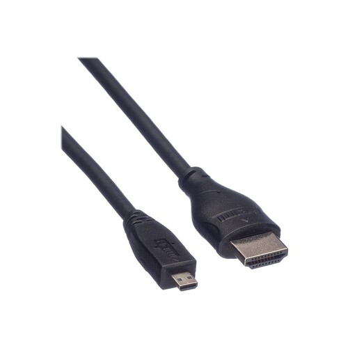 ROLINE HDMI High Speed Cable with Ethernet - HDMI-Kabel mit Ethernet Produktbild Additional View 3 L