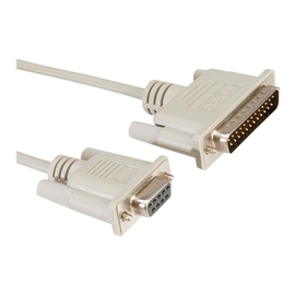 ROLINE Kabel seriell - DB-9 (W) zu DB-25 (M) Produktbild