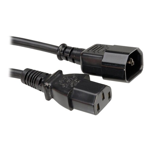 ROLINE Stromkabel - power IEC 60320 C13 zu IEC 60320 C14 Produktbild Additional View 2 L